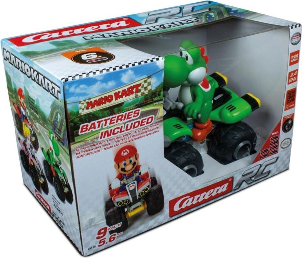Carrera RC Mario Kart Yoshi Quad LiFePO 2,4 GHz Obrázok produktu 