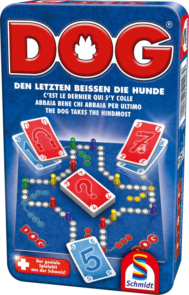 Schmidt Spiele DOG Bring-Mich-Mit-Spiele in der Metalldose