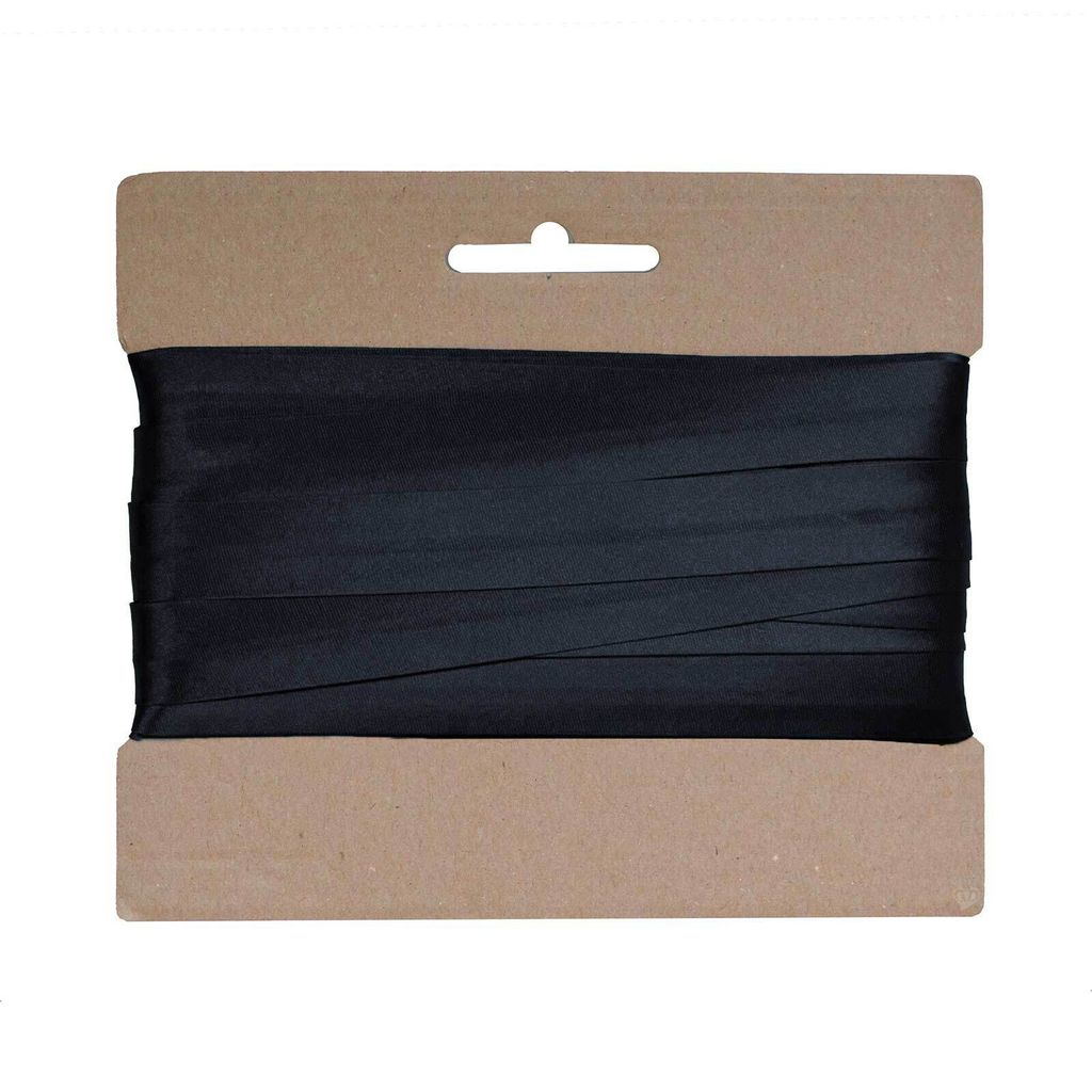 20m Schrägband Satin 20mm gefalzt Kantenband Einfassband 29 Farben wählbar