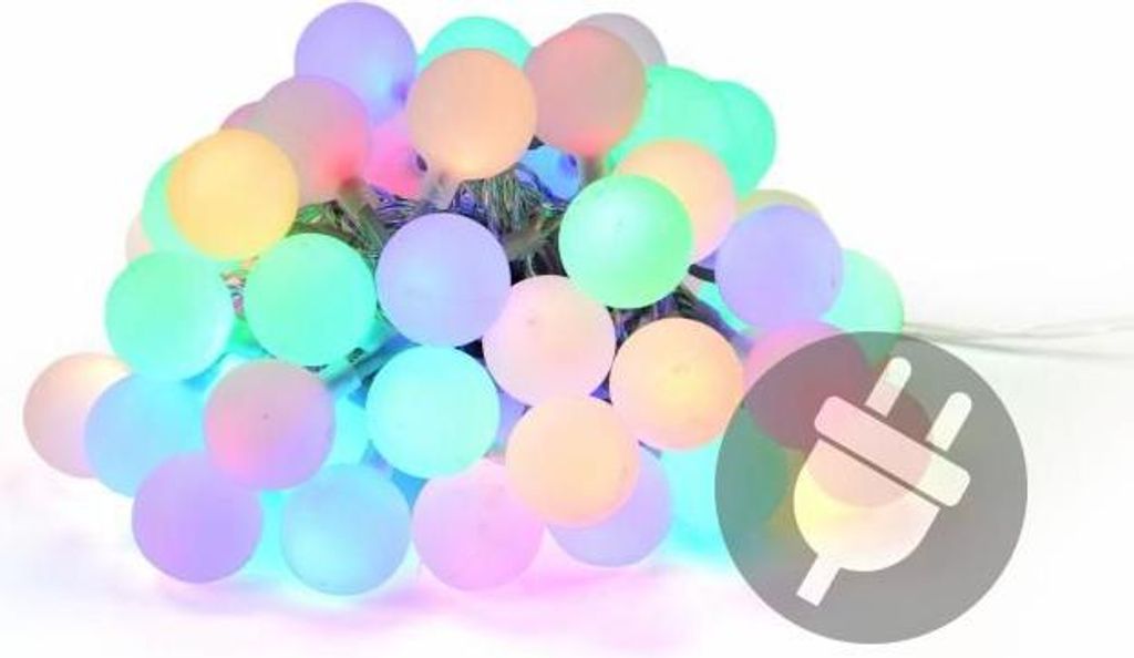 Imprezowe oświetlenie ogrodowe - zewnętrzne, 50 LED Zdjęcie produktu 