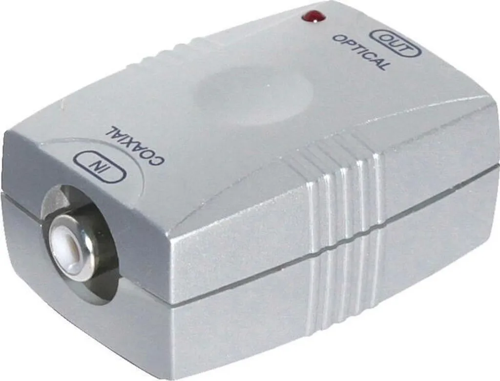 Convertisseur de signal audio numérique vers analogique RCA Cinch Coaxial