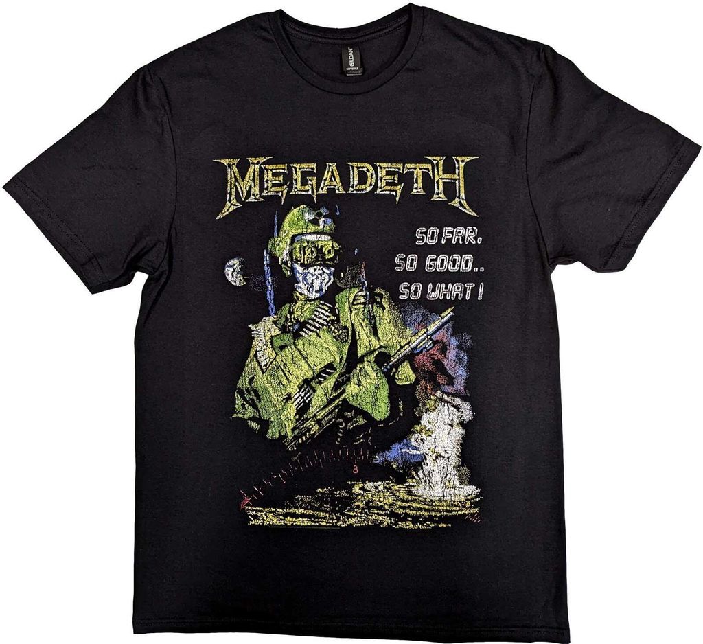 Megadeth - "SFSGSW Explosion" T-Shirt für Herren/Damen Uni RO5017 (XL) (Schwarz)