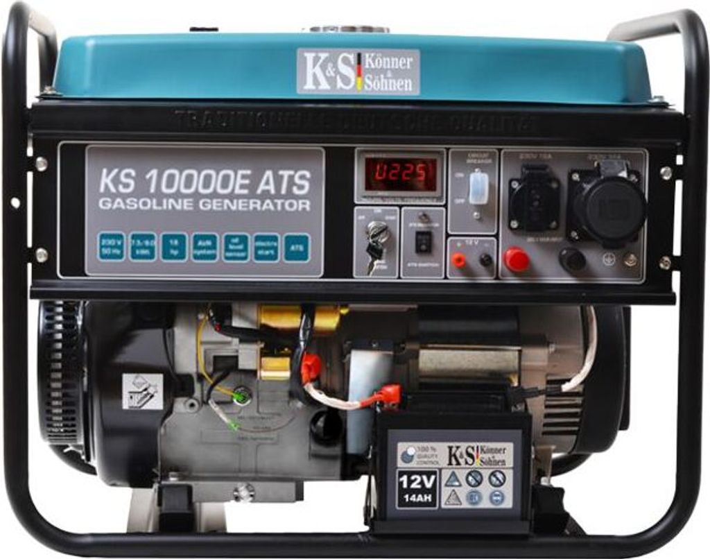 KS10000E ATS Stromerzeuger Generator Benzin Notstromaggregat 8000W mit E-Start