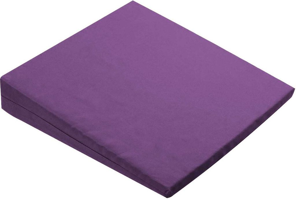 Keilkissen 37x37x7/2cm>>>>Farbe: violett