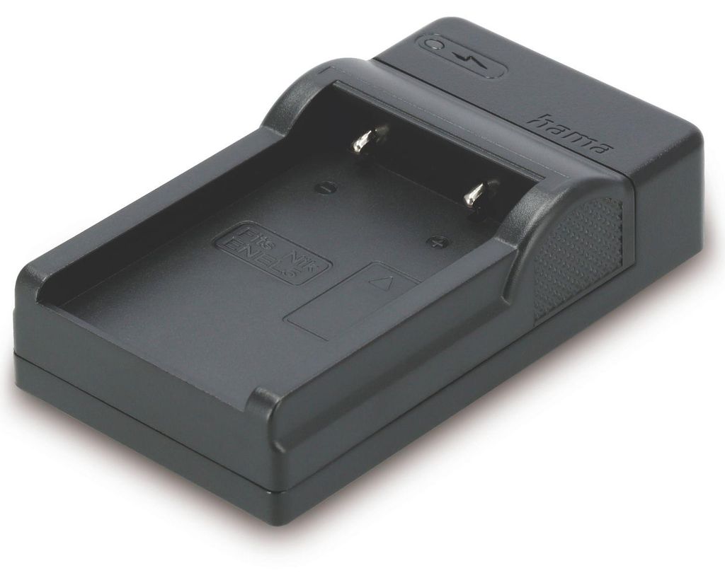 Hama USB Ladegerät Travel Lader Battery Charger für Nikon EN-EL5 ENEL5 Akku