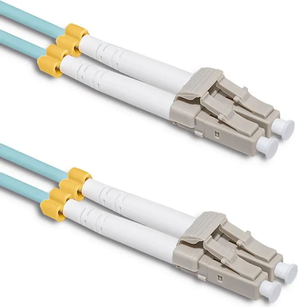 Cavo patch in fibra ottica Qoltec LC/UPC - LC/UPC | Multimodale | 50/125 | OM3 | Duplex | 2 m