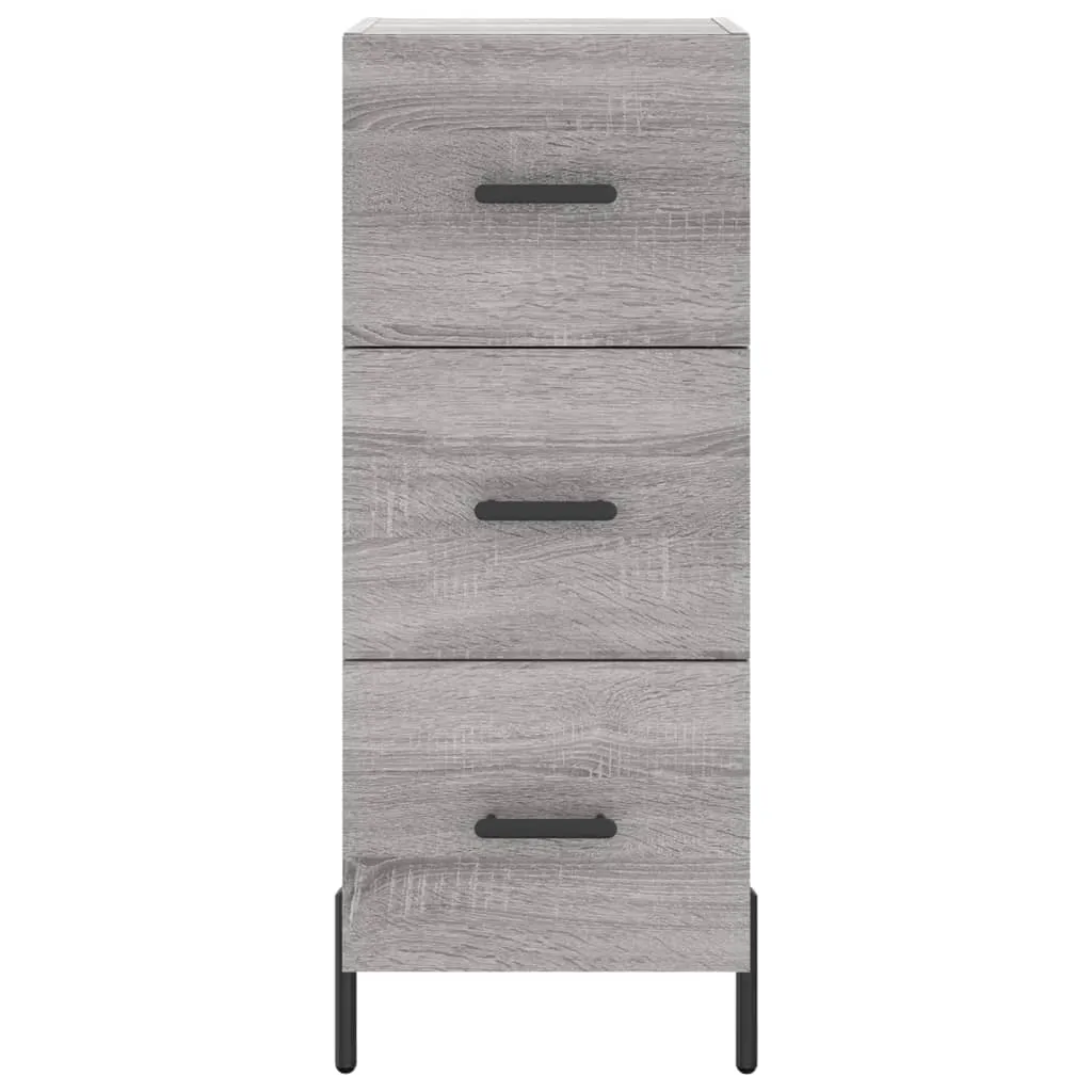 Credenza vidaXL Grigio Sonoma: Trasforma i Tuoi Spazi con Stile - 7