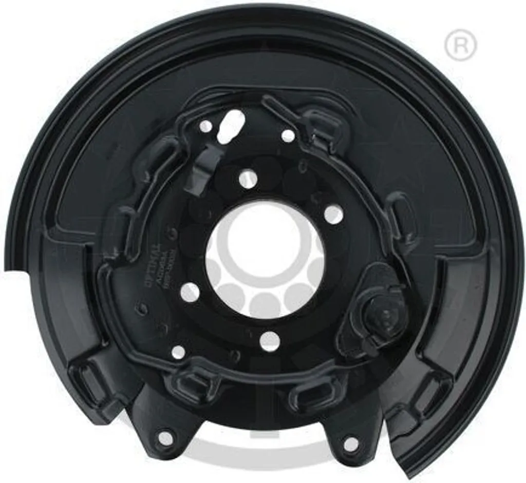 Piastra Ancoraggio Freno OPTIMAL BSP-9002L Toyota Yaris P1 Sx