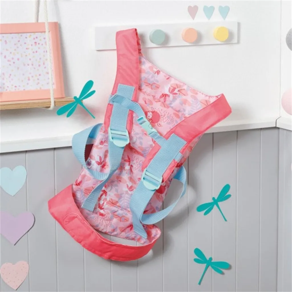 Porte-bébé Bébé Annabell Active Tragesitz : Confort et Design Rose
