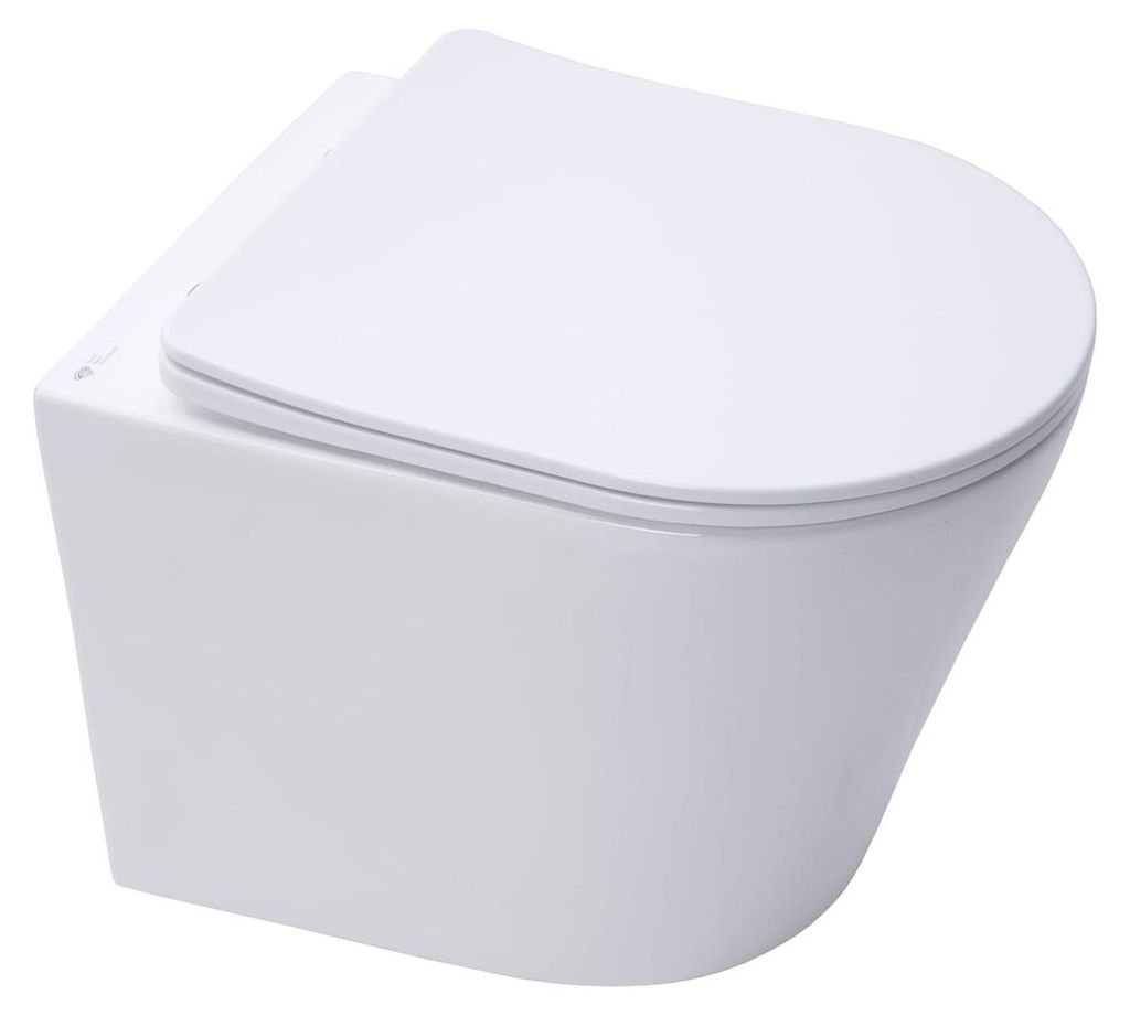 SAT LOFTY Wand-WC kurz 48cm mit SoftClose TakeOff WC-Sitz, Produktbild 