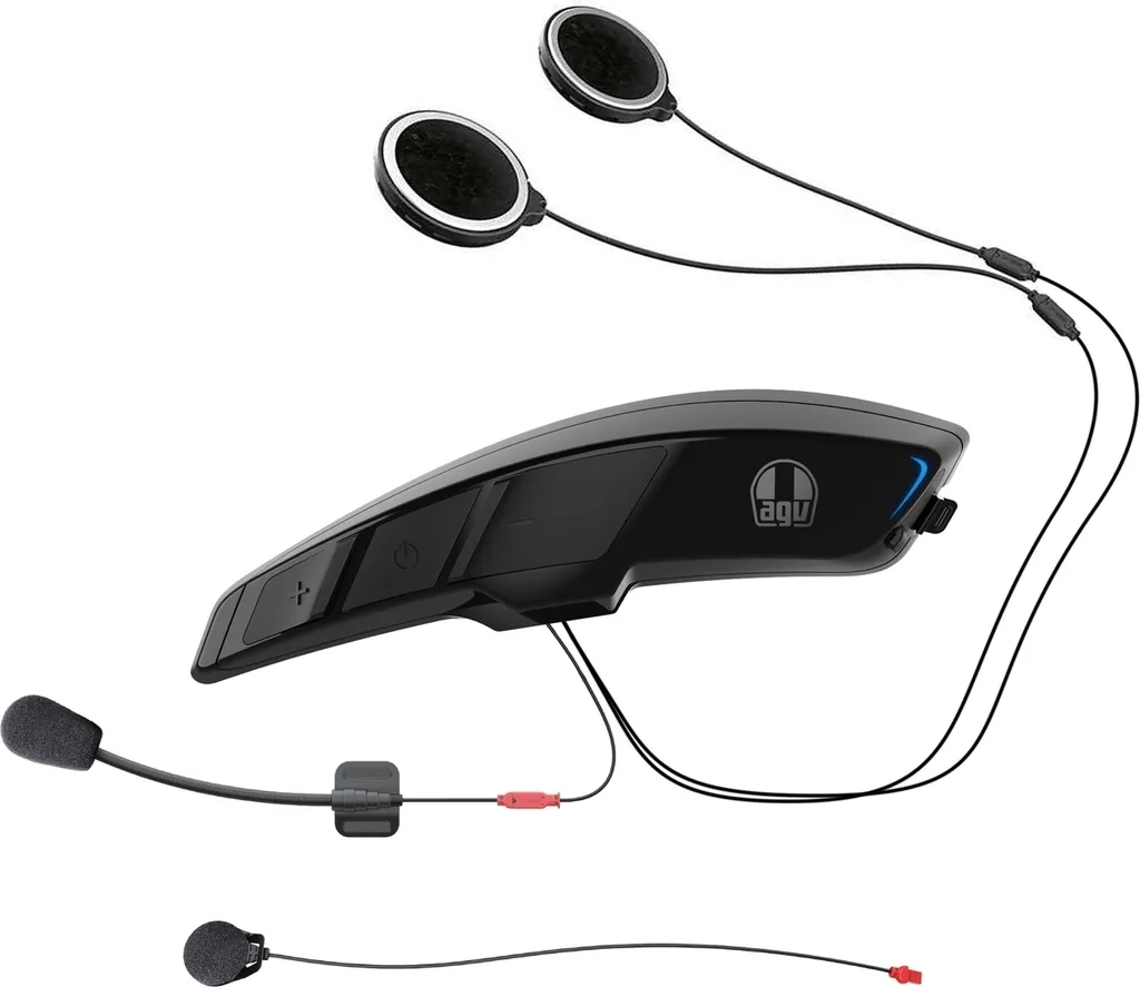 AGV ARK Intercom Bluetooth Argent : Audio Haute Définition et Design