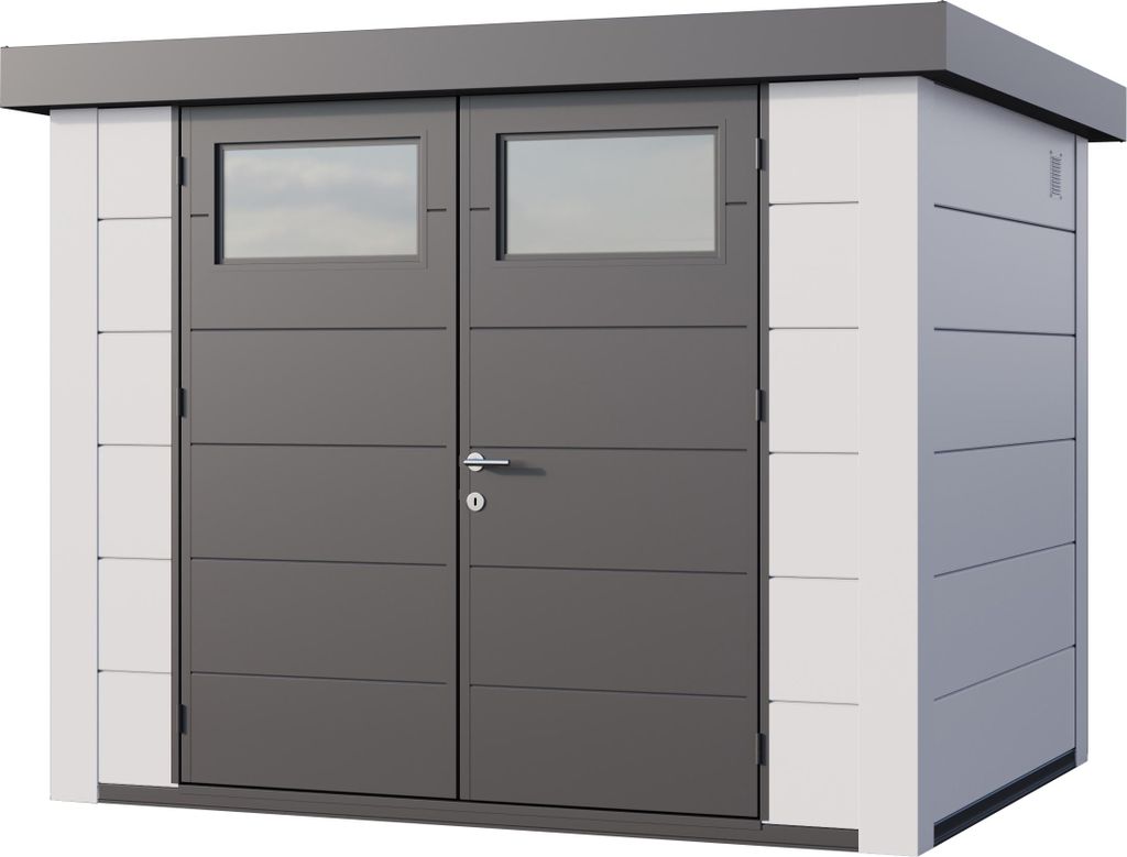 Telluria Metallgerätehaus Classico 2721-weiß/weiß