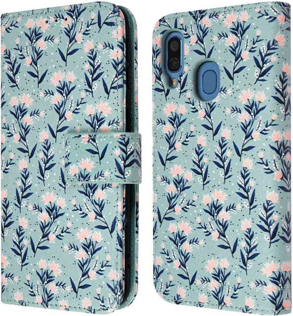 imoshion Design Klapphülle Samsung Galaxy A40 - Blue Produktbild 