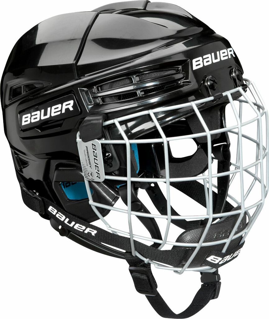 Casco Bauer Prodigy Youth Combo SR Nero Casco da hockey UNI Immagine del prodotto 