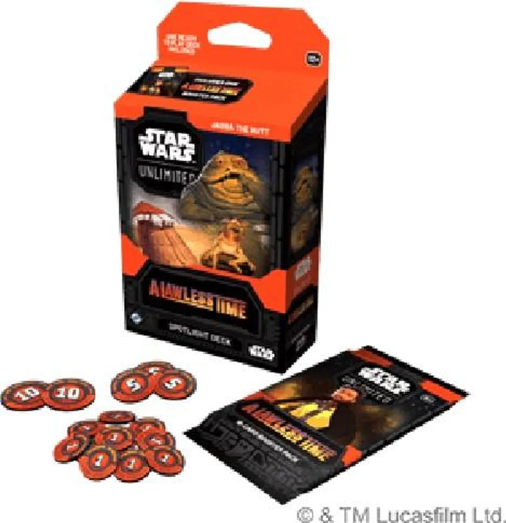 Star Wars Unlimited Deck Jabba Solution Prête à Jouer A Lawless Time