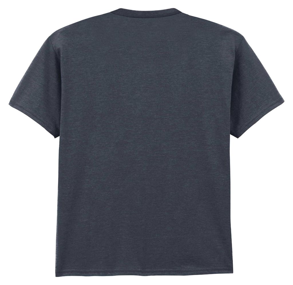 Gildan Kinder T-Shirt mit Rundhalsausschnitt, kurzärmlig BC485 (98-104) (Grau meliert)