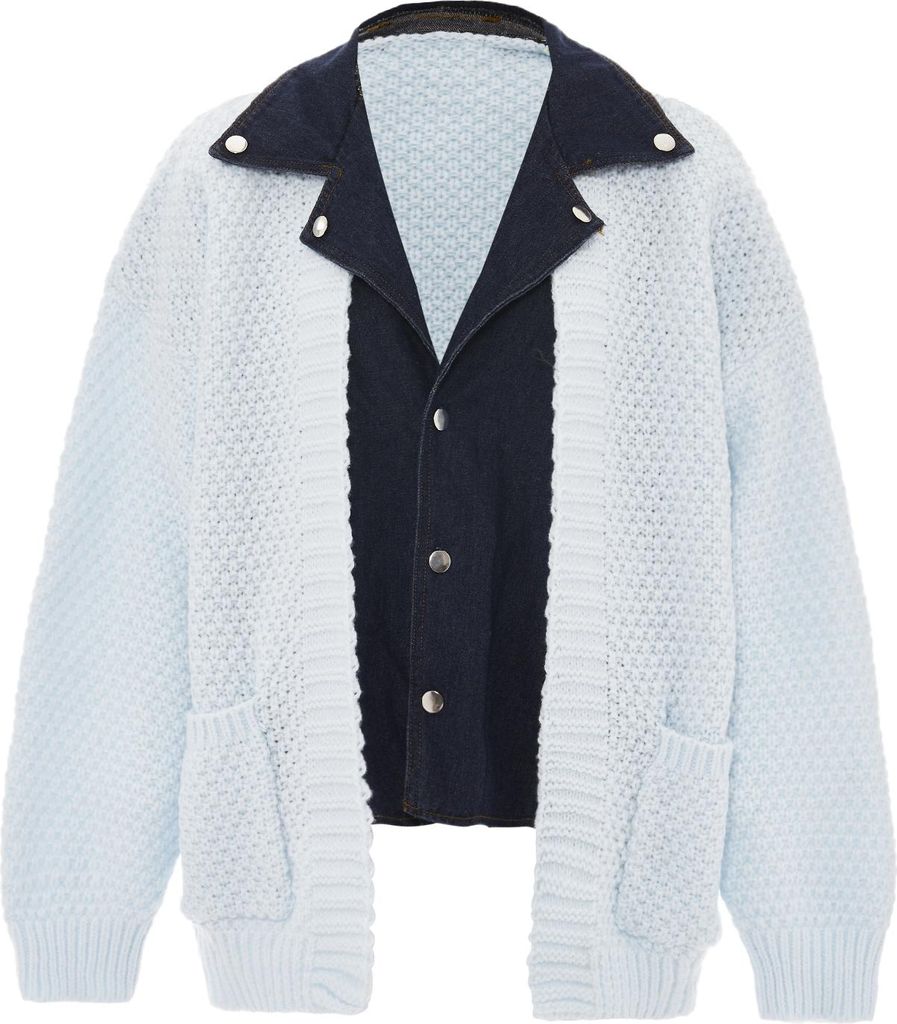 SANIKA cardigan da donna - azzurro, M Immagine del prodotto 