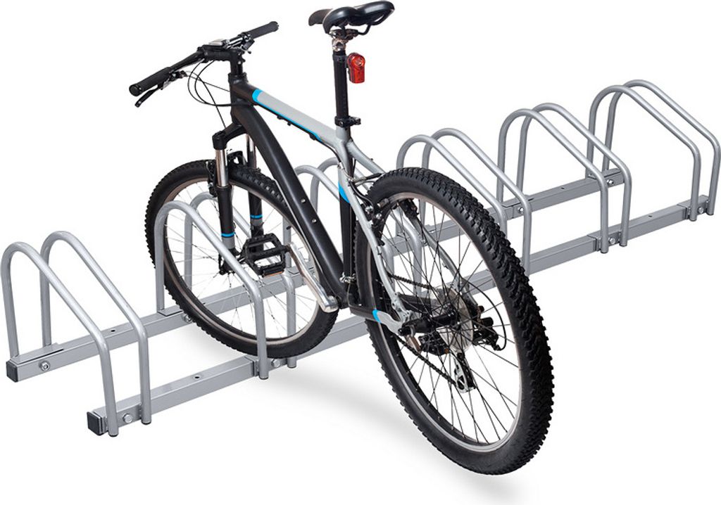 TolleTour Fahrradständer für 6 Räder 160x32x26cm verzinkt und für Wandmontage geeignet