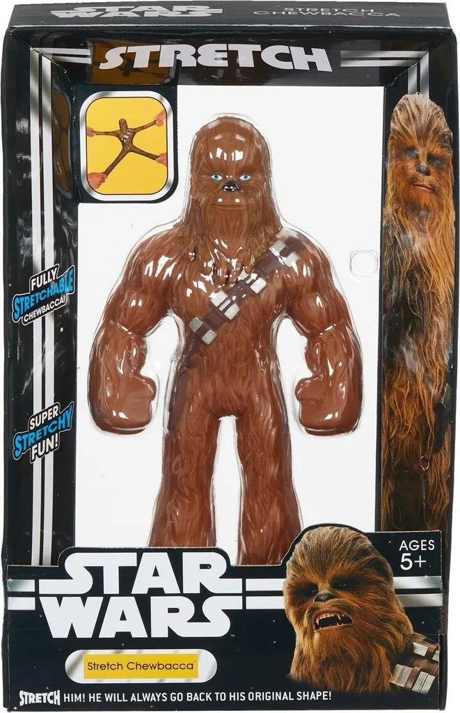 Figurine Star Wars Chewbacca 21 cm incassable - Jouet Stretch durable