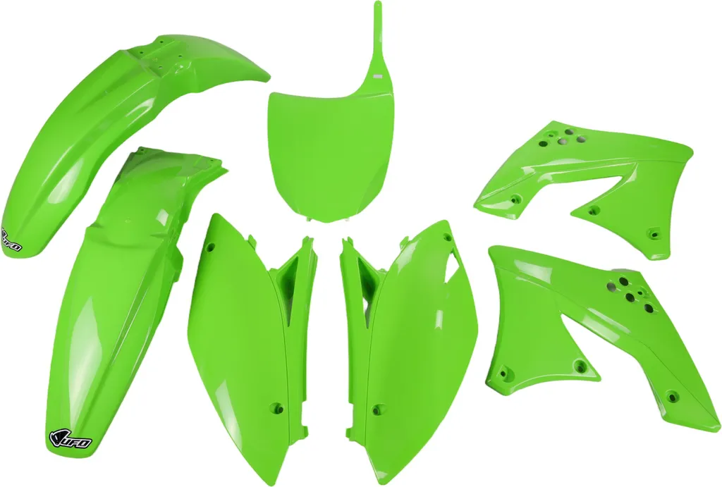 Plastiques Kawasaki KX F 450 ensemble complet UFO Plast 7 pièces 09-11