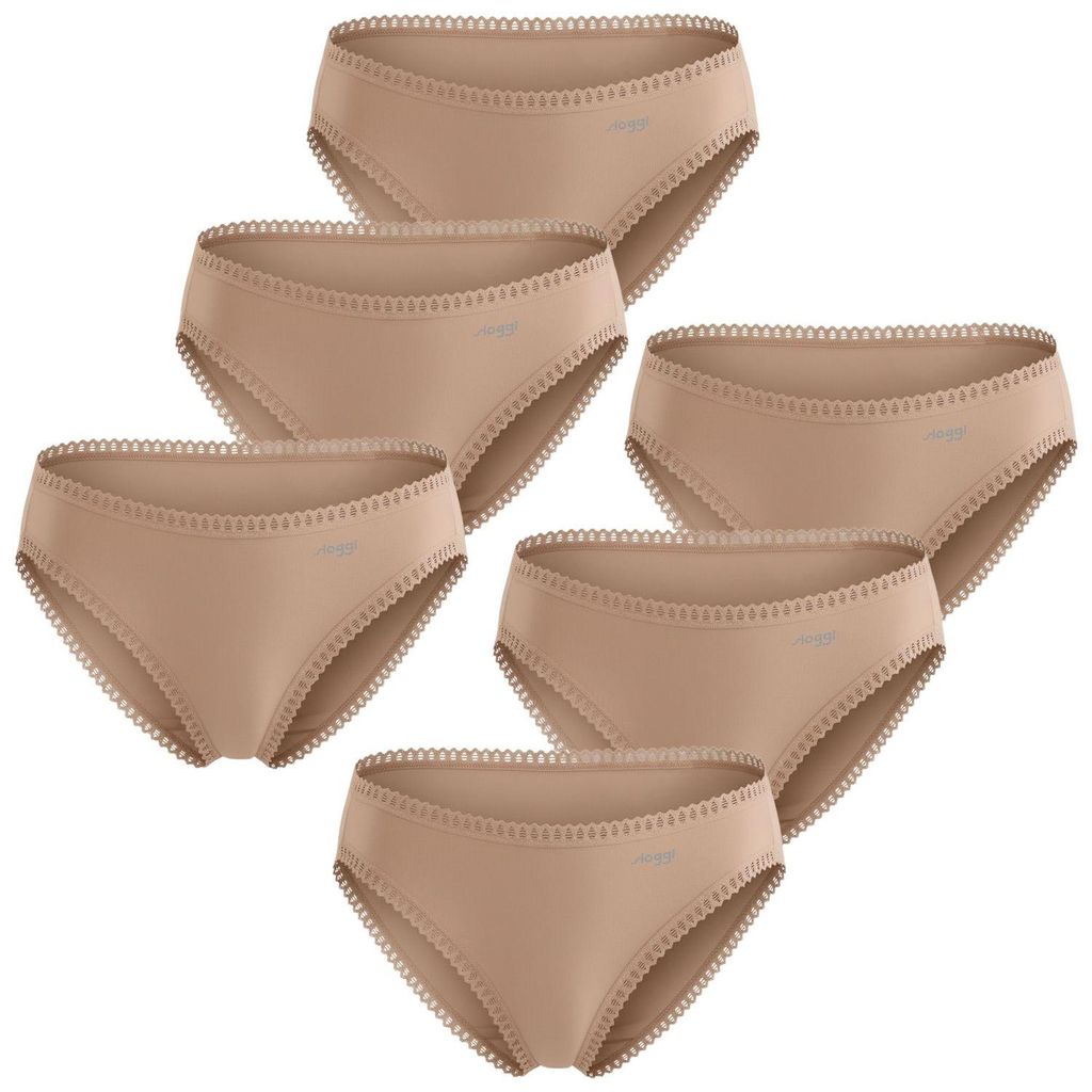 SLOGGI Damen GO CRUSH High Leg | 3er oder 6er Pack | 8050