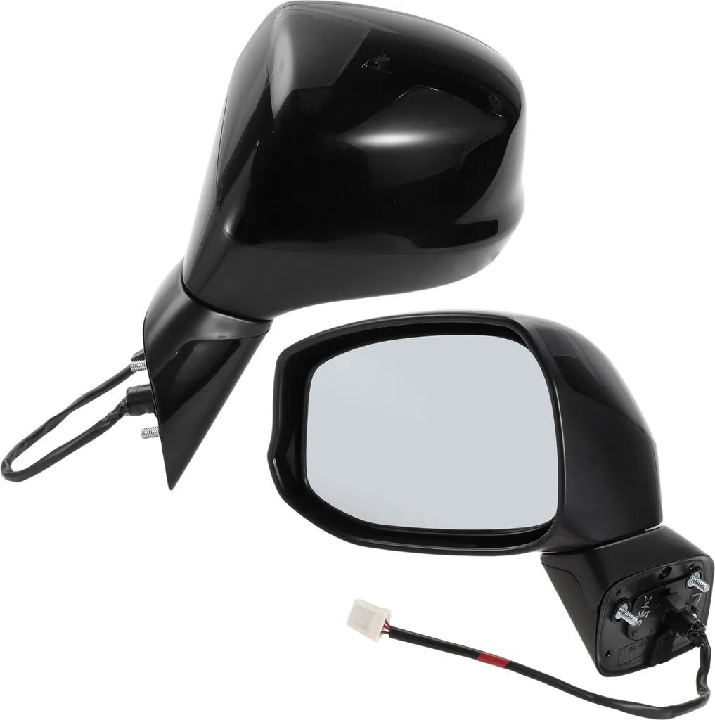 Réparer Rétroviseur Gauche Cassé Honda Civic 2012-2015 Noir Électrique