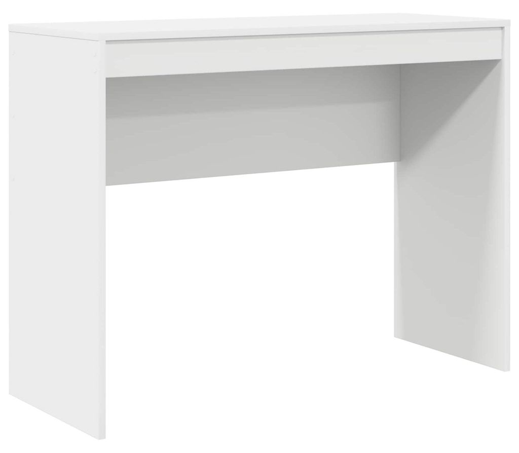 vidaXL Scrivania bianca 100 x 40 x 76 cm Immagine del prodotto 