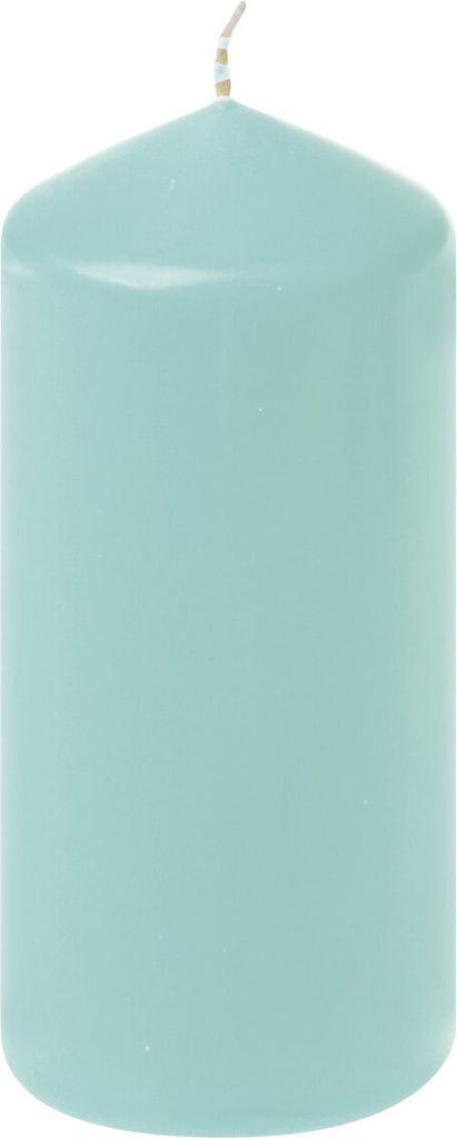 Stumpenkerzen Mint 130/57 mm, 12 Stück Steinhart Kerzen in RAL-Kerzen Güte Qualität