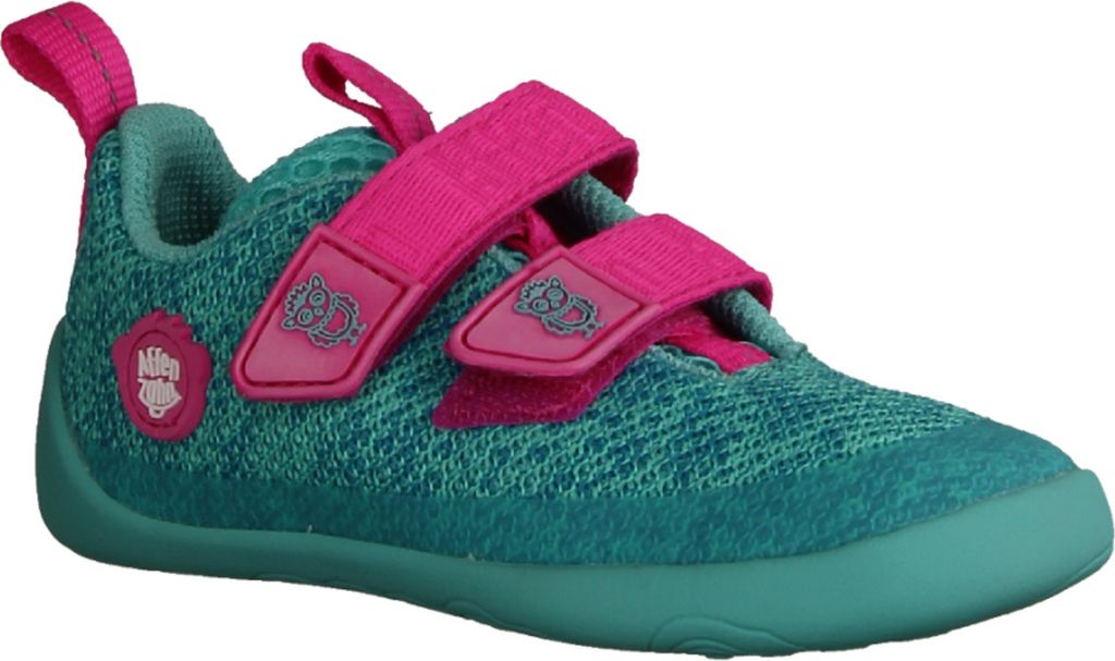 AFFENZAHN Knit Eule Schuhe Kinder blau 26 Produktbild 5