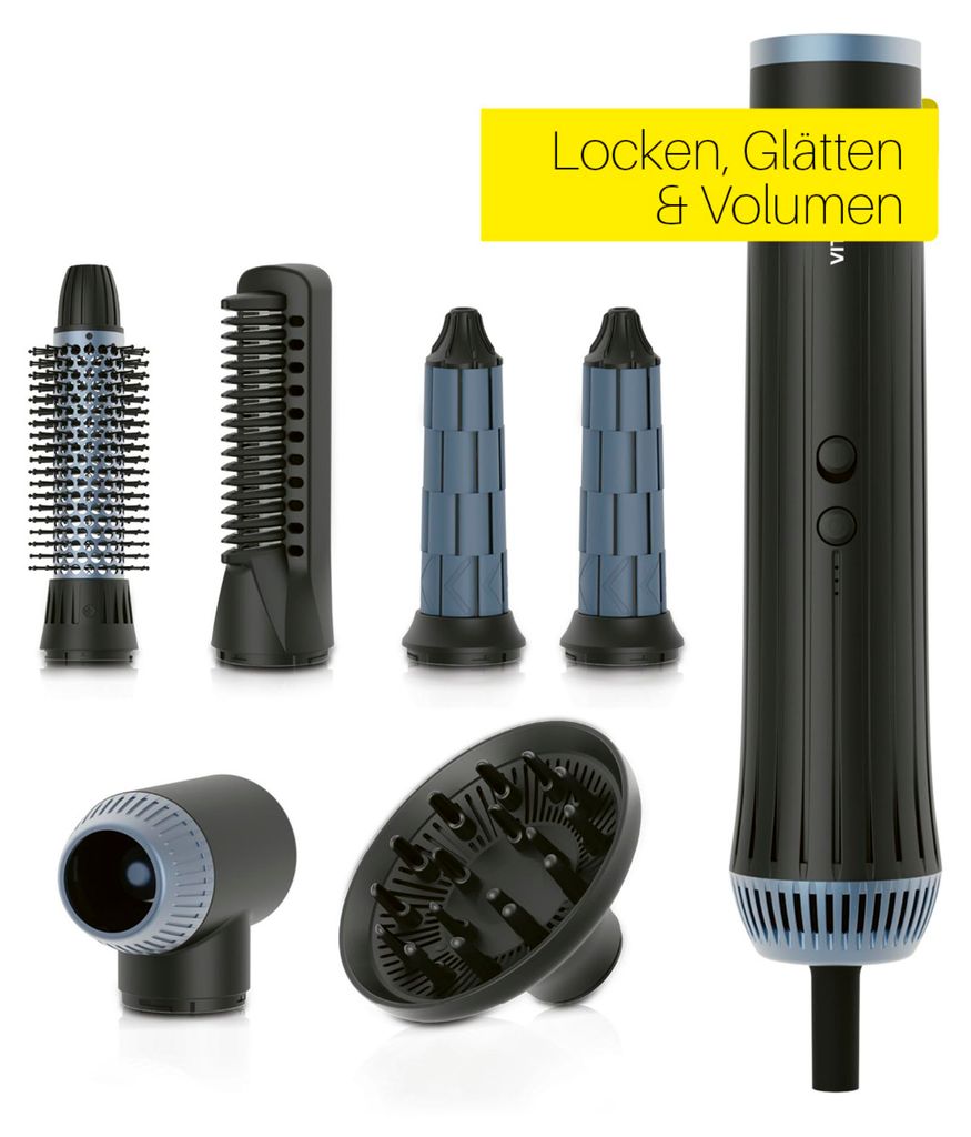 VITALmaxx Air Curler Plus 6 v 1 | Multifunkční stylingový Obrázek produktu 