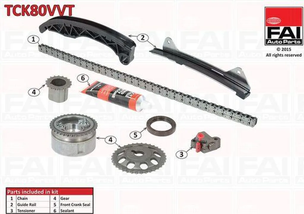 Kit distribution performance OE 0816H1 compatible Octavia et Yaris