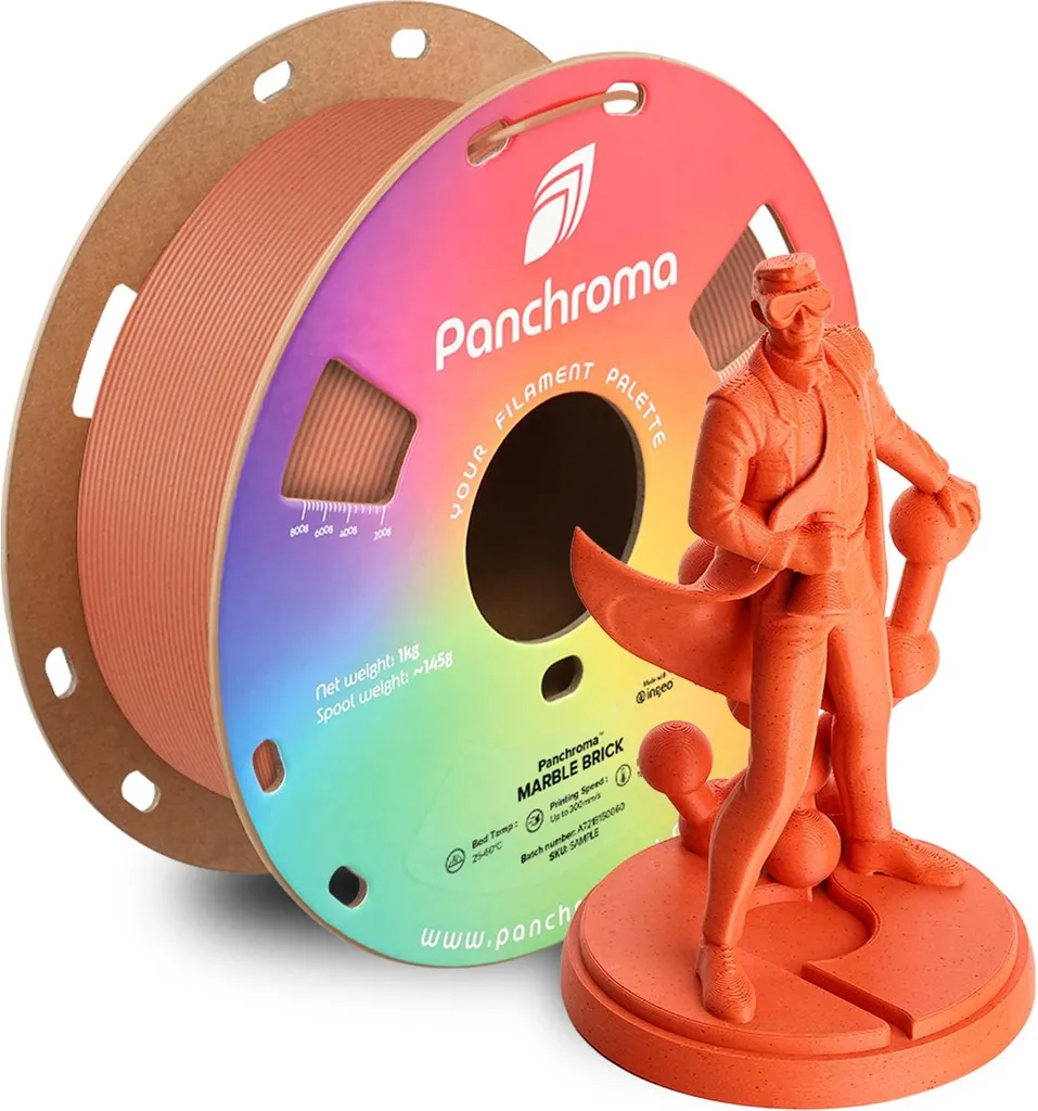 Polymaker Panchroma PLA Marble 1.75mm CA04061 - Filamento Effetto Marmo