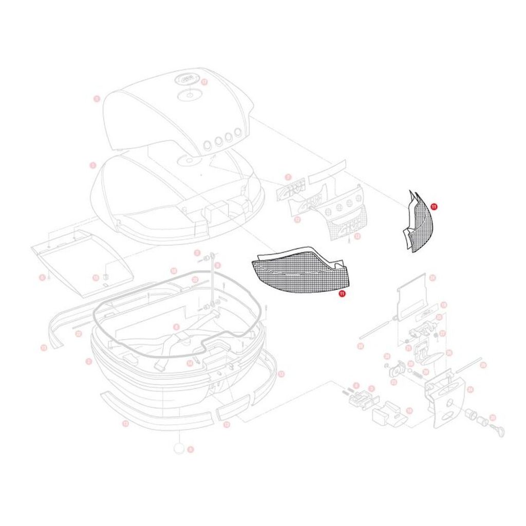 Réflecteur Givi Image du produit 