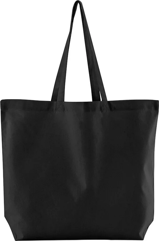 Tote Bag Nero Westford Mill RW9877 | Cotone Organico 200gsm