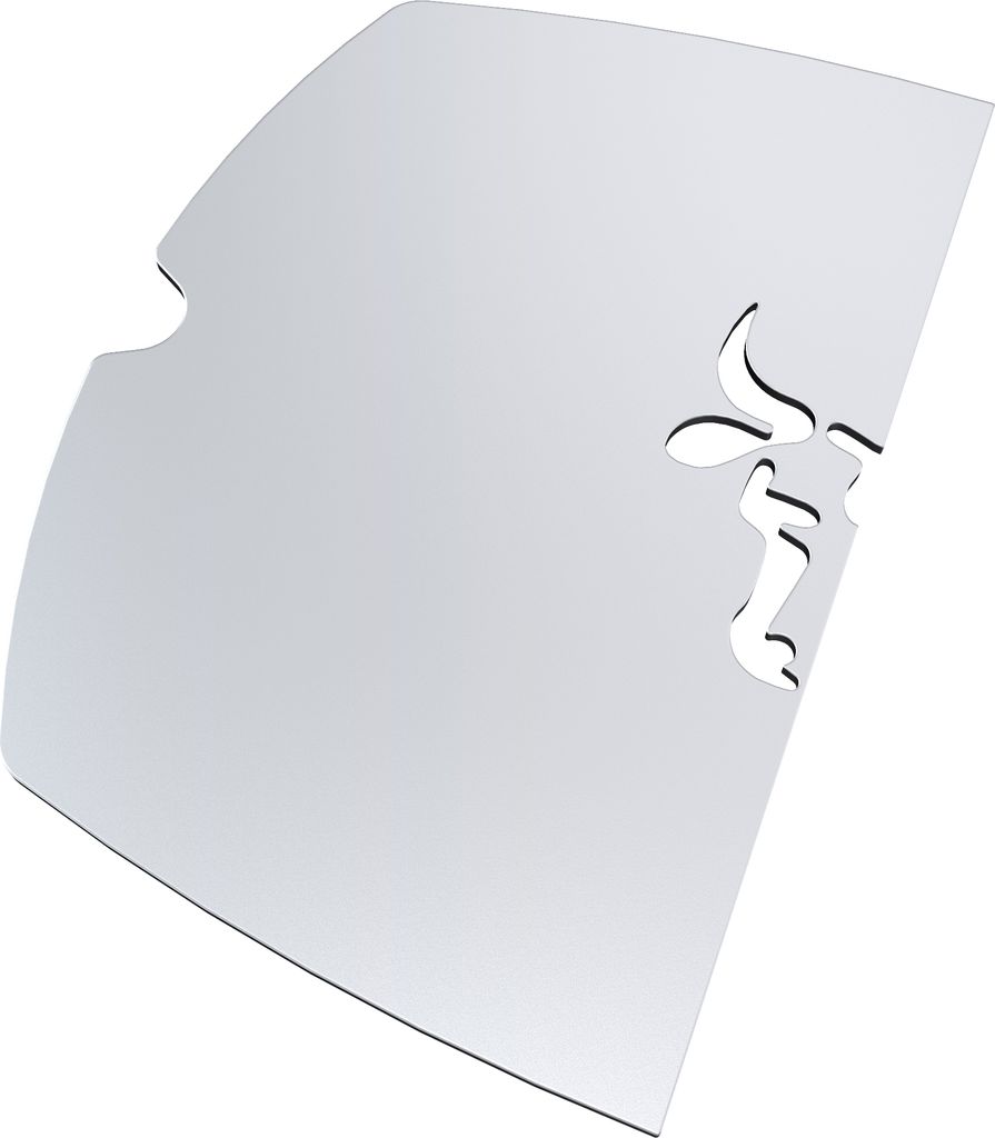 Edelstahl Grillrost Set kompatibel mit Weber Gasgrill Q100er und Q1000er Serie, Größe:Q1er Plancha Bulle