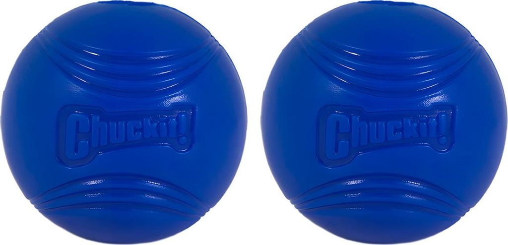 Chuckit! Hundespielzeug Super Crunch Ball - 2er Pack, Größe: M