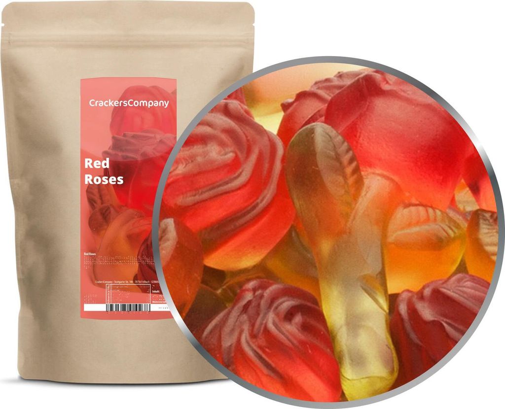 RED ROSES ZIP Beutel 700g