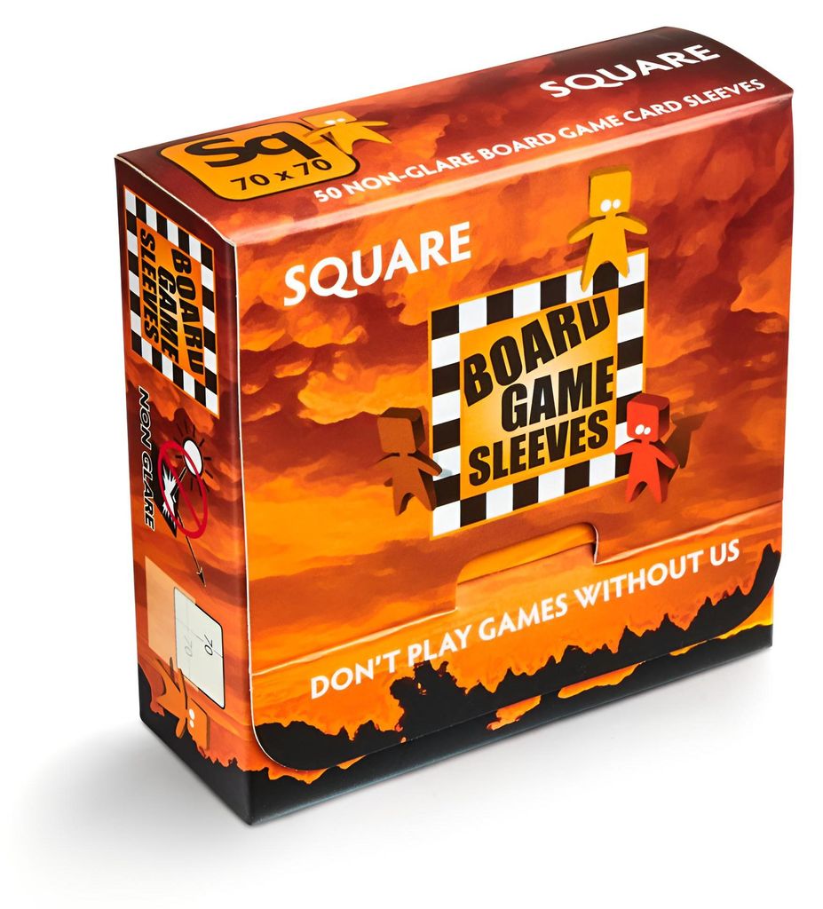 Board Game Sleeves: Square - non glare (50) Produktbild 