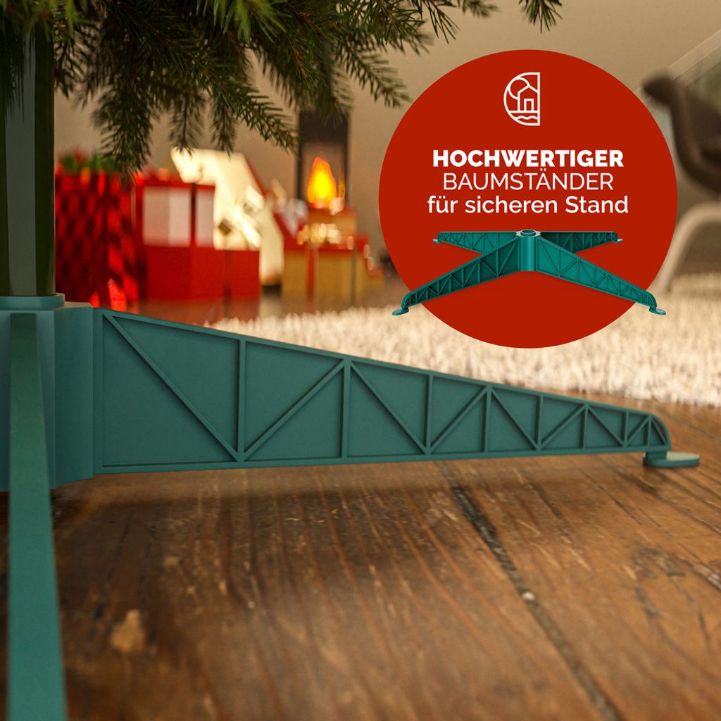 Umělý vánoční stromek Pop-Up včetně ozdob a LED osvětlení Obrázek produktu 12