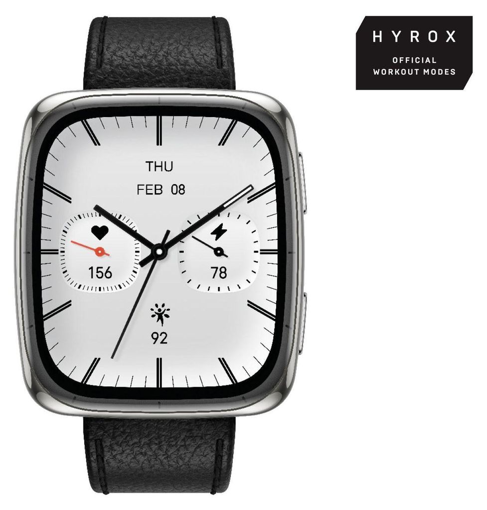 Inteligentné hodinky Amazfit ACTIVE 2 SQUARE čierna oceľ Obrázok produktu 