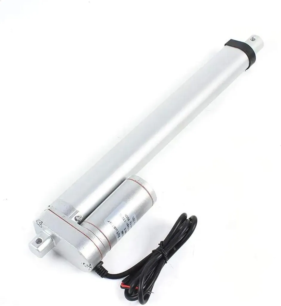 Attuatore Elettrico Industriale 12V Corsa 250mm - Argento Ultra-Resistente