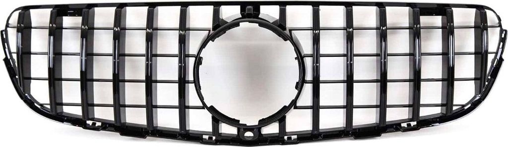 Kühlergrill Grill Frontgrill für Mercedes GLC X253 C253 2015-2019 Schwarz
