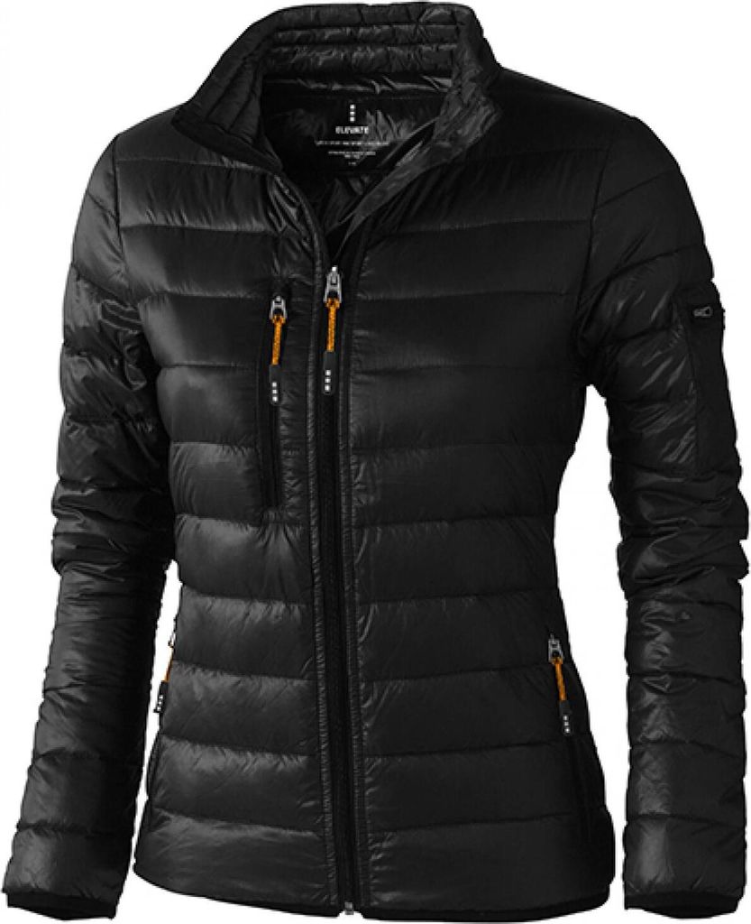 Elevate 39306 | Damen JackeScotia Light Down,Futter 90% Daune u. 10% Federn - Farbe: Black - Größe: XS