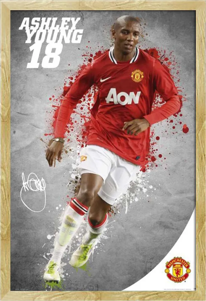 Poster Manchester United 11/12 con Cornice Shinsuke Faggio - Acquista Ora
