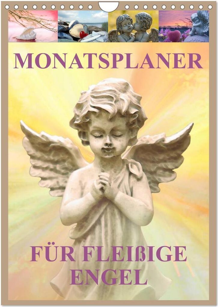Monatsplaber für fleißige Engel (Wandkalender 2026 DIN A4 hoch), CALVENDO Monatskalender