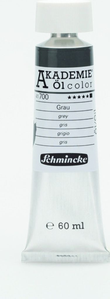 Schmincke 60ml AKADEMIE Öl color Grau Öl 41 700 011