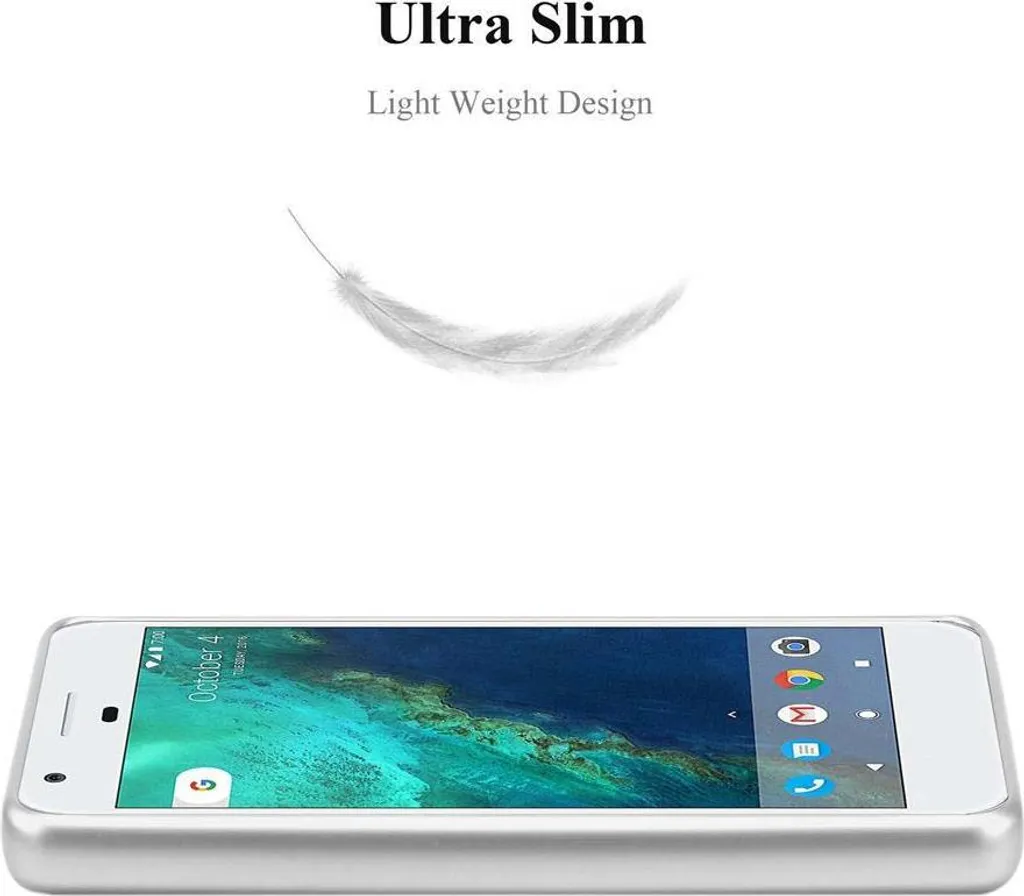 CADORABO - Custodia Compatibile Con Google Pixel In Classy Blu