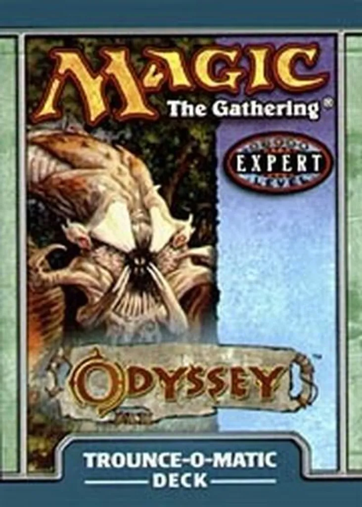 Deck Magic Odyssey Trounce-O-Matic Stratégie Seuil Bleu et Vert