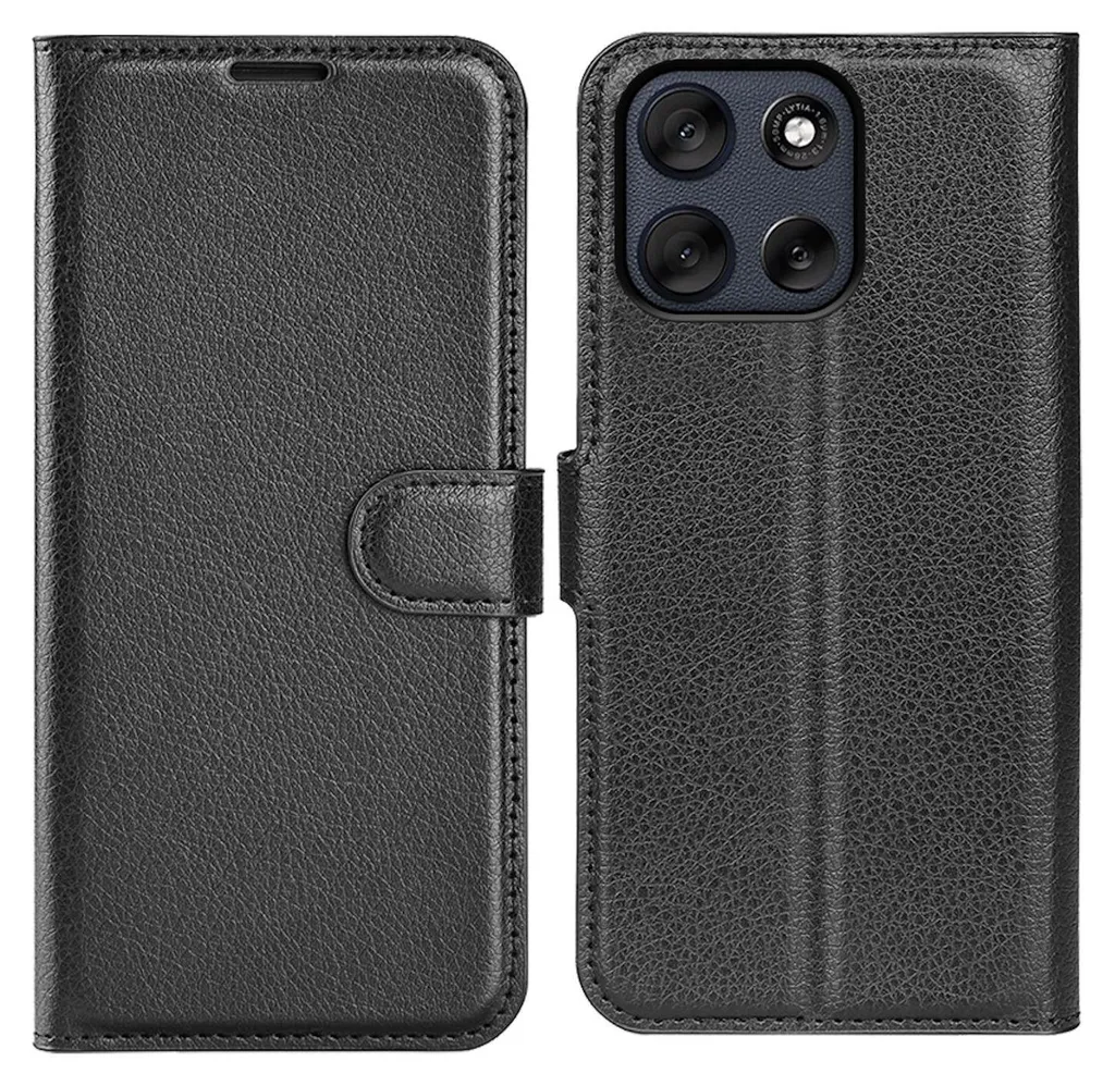 JIUNINE Cover Motorola Moto G84 5G - Custodia Libro Portafoglio In Pelle Con Design Cane E Gatto - Giallo, Antishock Con Porta Carte E Chiusura Magnetica