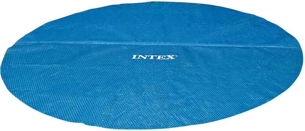 INTEX Solar Poolabdeckung Blau 448 cm Polyethylen
